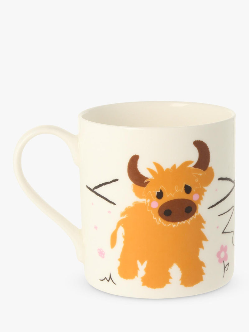 McLaggan Smith bone china mug Wee Cow 350ml, UK version