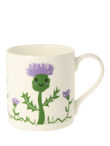 John Lewis McLaggan Smith Wee Thistle Bone China Mug, 350ml- Buy online at McGrocer