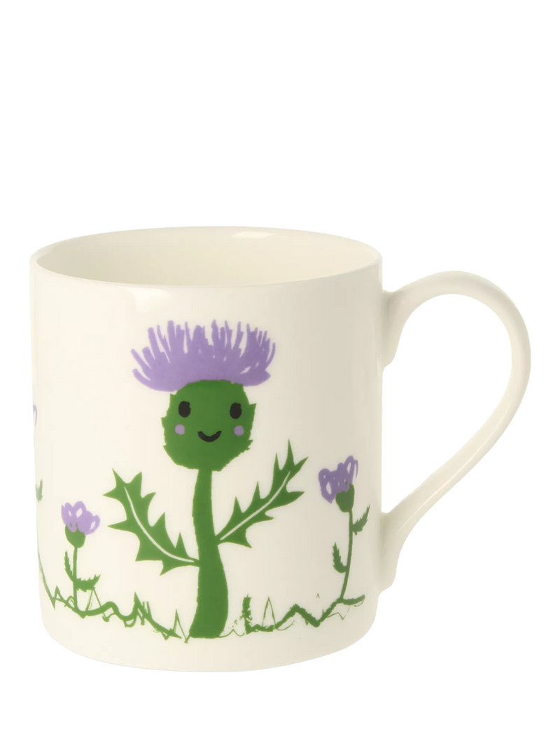 McLaggan Smith Wee Thistle bone china mug 350ml, UK version