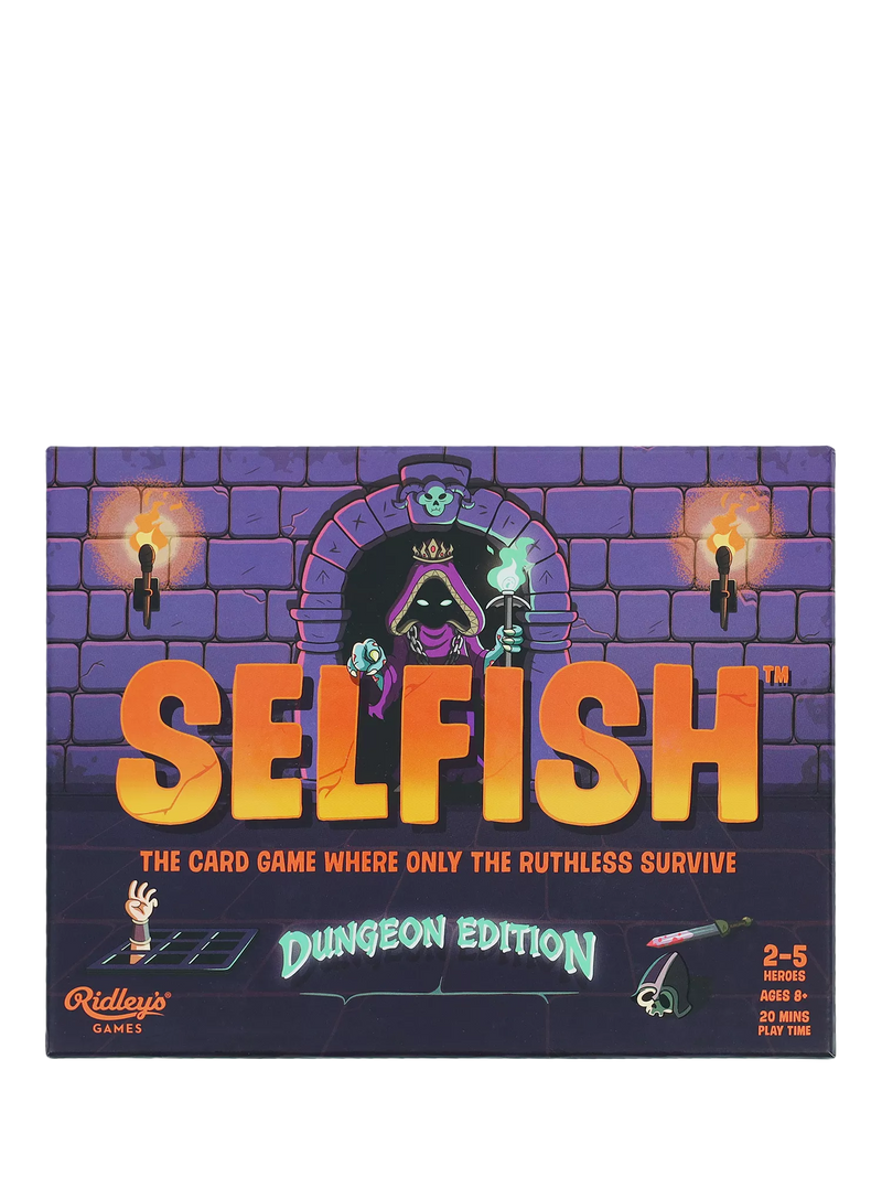 Ridley's Selfish Dungeon Edition board game, UK version