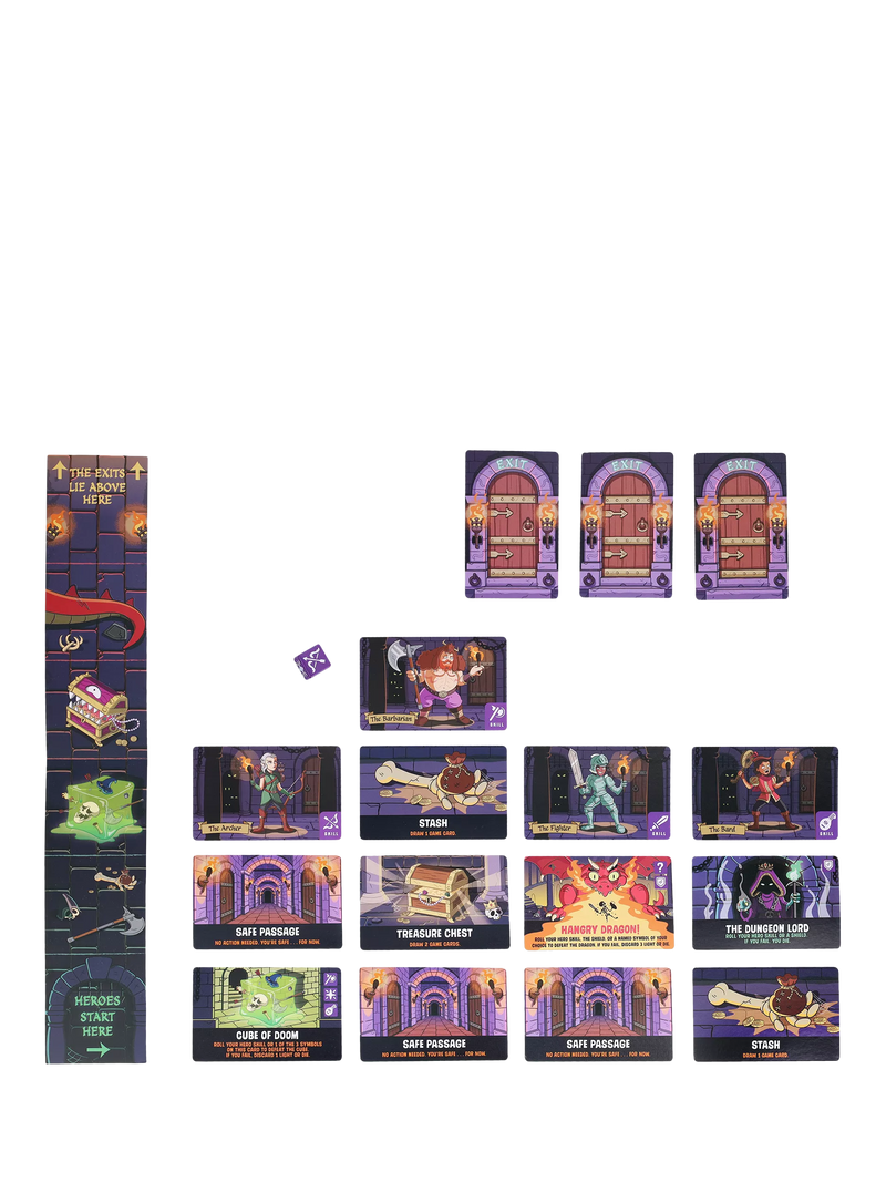 Ridley's Selfish Dungeon Edition board game, UK version