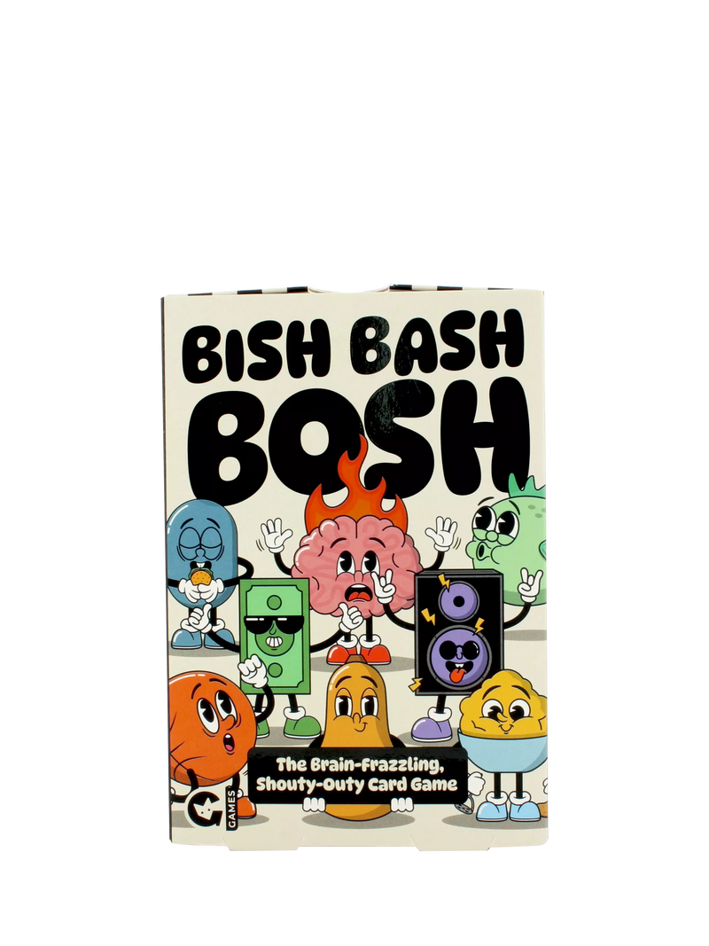 Ginger Fox Bish Bash Bosh card game (British brand)