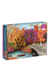 John Lewis Galison Autumn on Bow Bridge Jigsaw Puzzle 1000 Pieces- Buy online at McGrocer