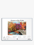 Galison 1000 piece Autumn Bow Bridge jigsaw puzzle - British product