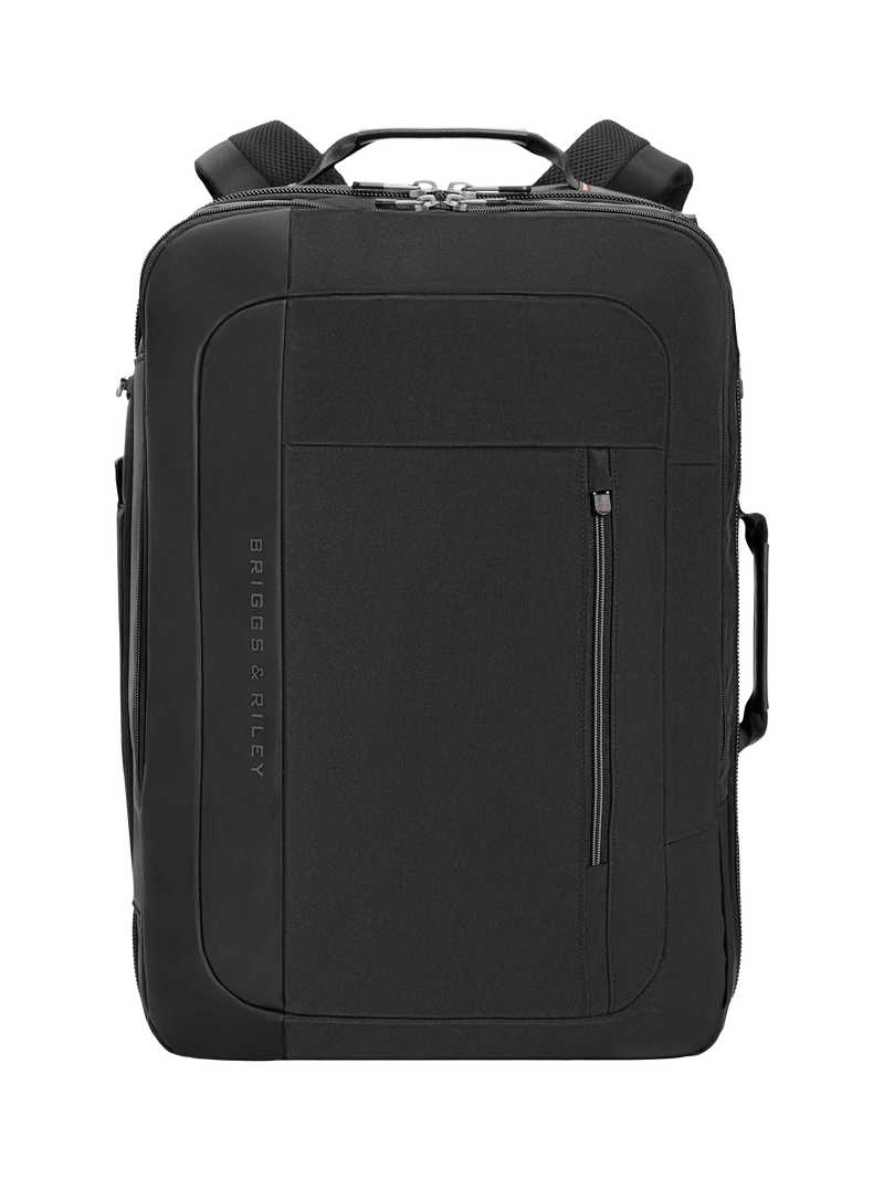 Briggs & Riley convertible backpack duffle bag 55L black, UK version