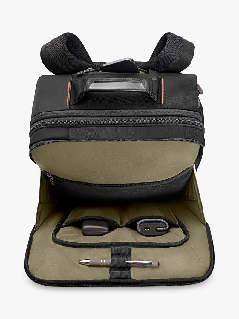 Briggs & Riley convertible backpack duffle bag 55L black, UK version