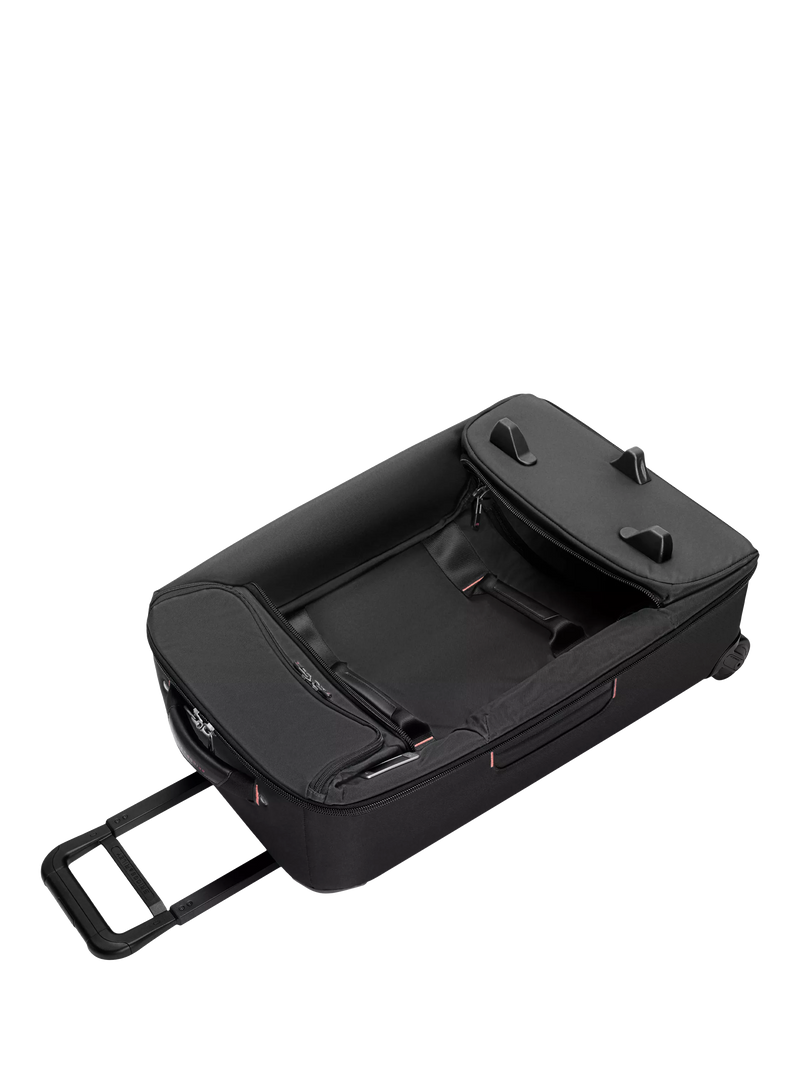Briggs & Riley 90L upright duffle black, imported from the UK