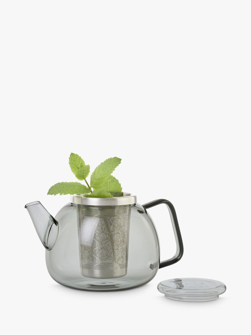 AdHoc glass teapot with tea infuser 1.2L - British product