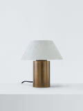 John Lewis Stonemen cone table lamp white (British brand)