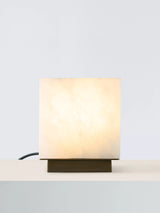 John Lewis John Lewis Stonemen Cube Table Lamp, White- Buy online at McGrocer