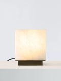 John Lewis cube table lamp white - British product