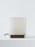 John Lewis cube table lamp white - British product