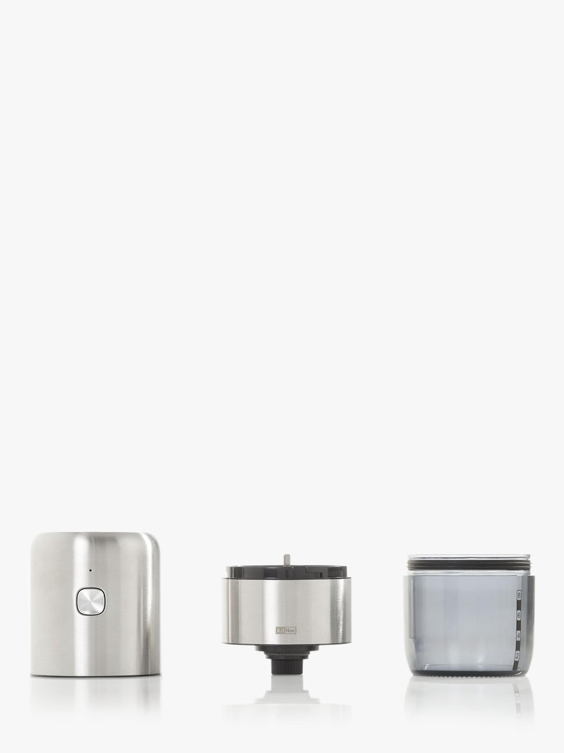 AdHoc rechargeable electronic coffee grinder - British product