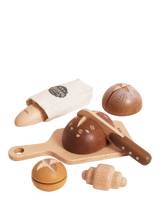 John Lewis Le Toy Van Wooden Artisan Bread Set Play Food- Buy online at McGrocer