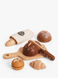 Le Toy Van wooden artisan bread set play food (British brand)