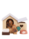 Le Toy Van wooden chicken coop playset (British brand)