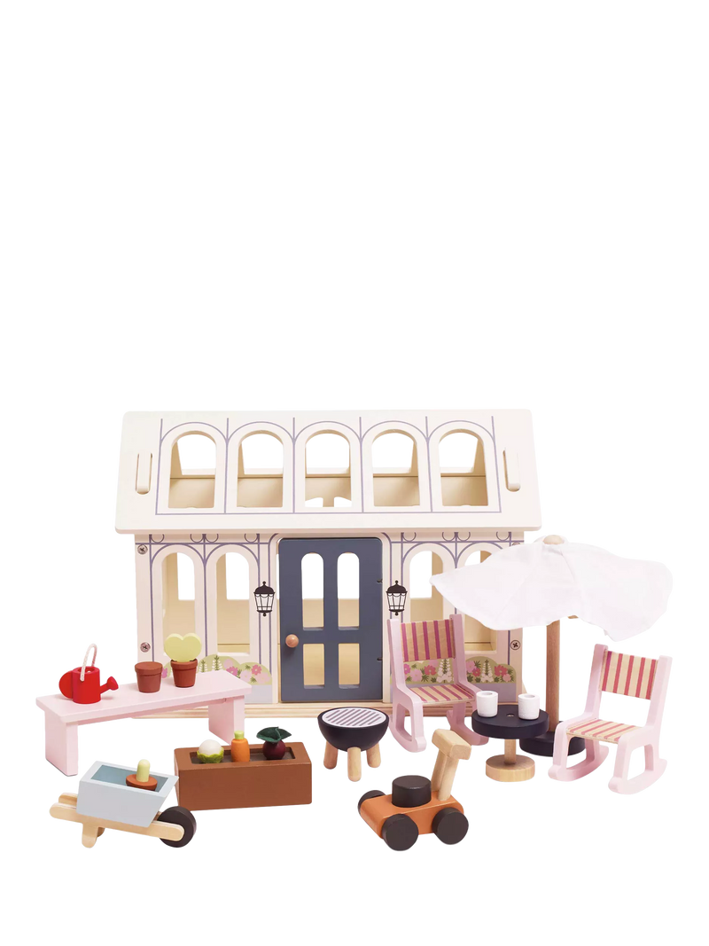 Le Toy Van conservatory extension play set, UK version