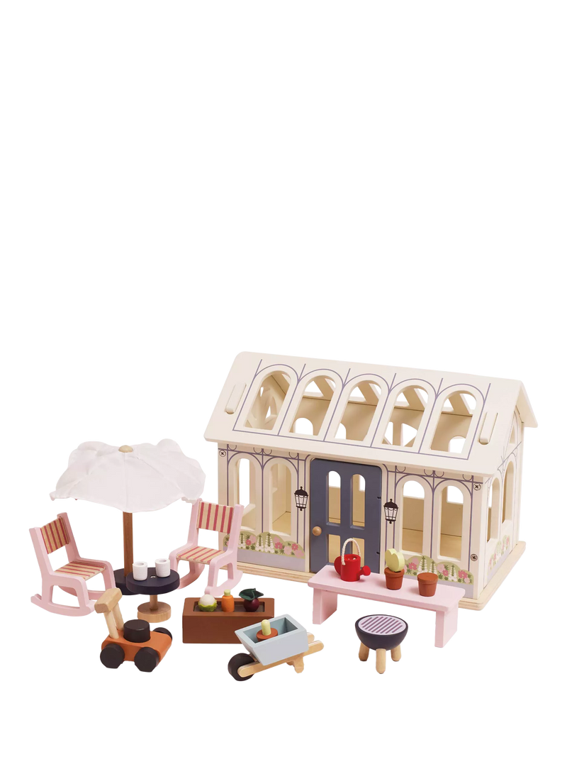 Le Toy Van conservatory extension play set, UK version