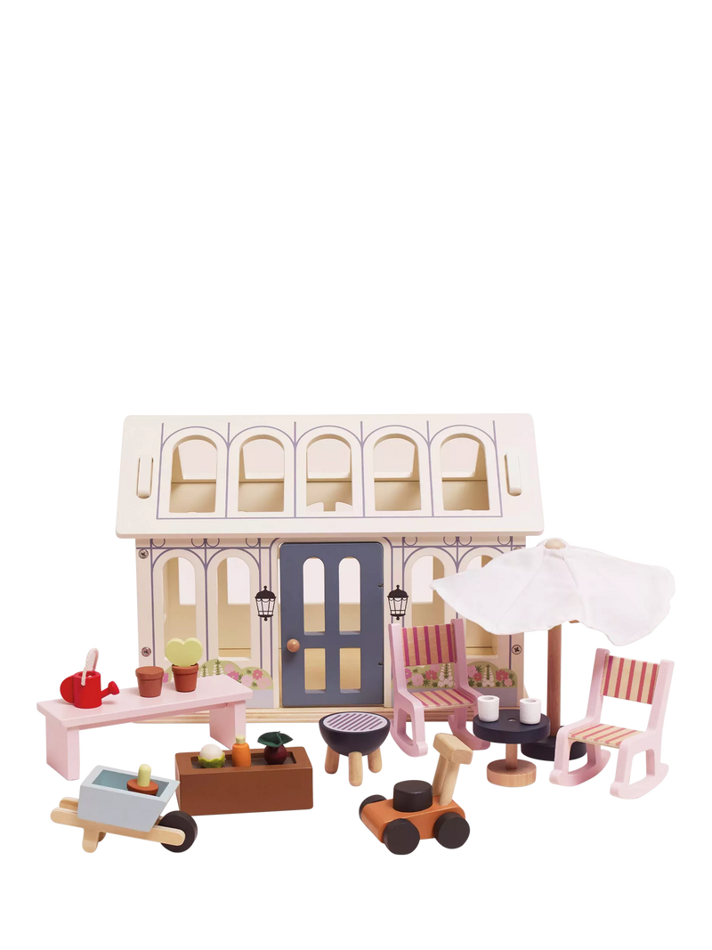 Le Toy Van conservatory extension play set, UK version