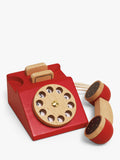 Le Toy Van vintage wood phone, UK version