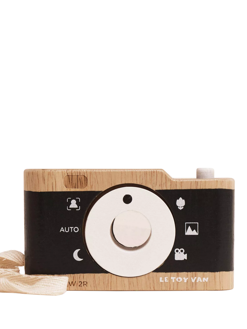 Le Toy Van Vintage wooden toy camera (British brand)