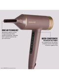 Remington AIRvive Digital hair dryer Mauve, imported from the UK