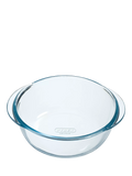 Pyrex glass air fryer dish round clear 18cm - British product