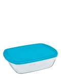 Pyrex glass dish set 2 piece blue - British product