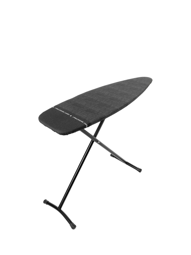 Brabantia Fairtrade ironing board 135x45cm denim black, imported from the UK