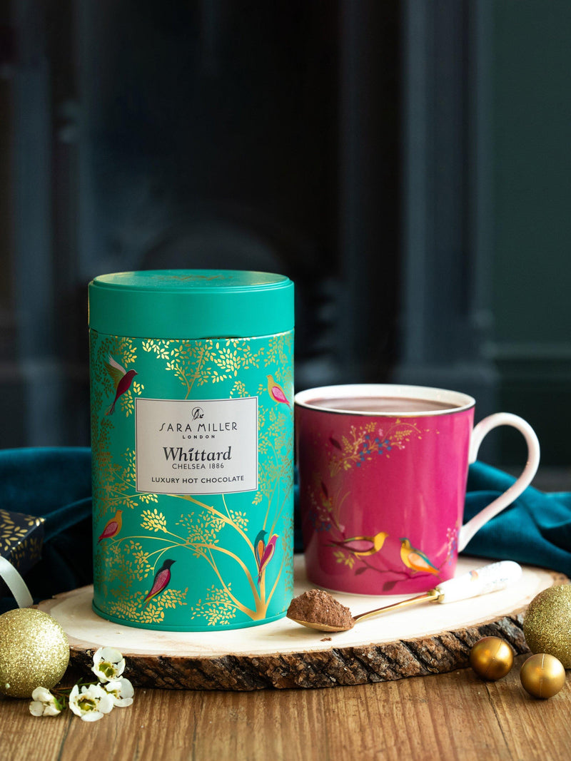 Sara Miller and Whittard hot chocolate tin 360g, UK version