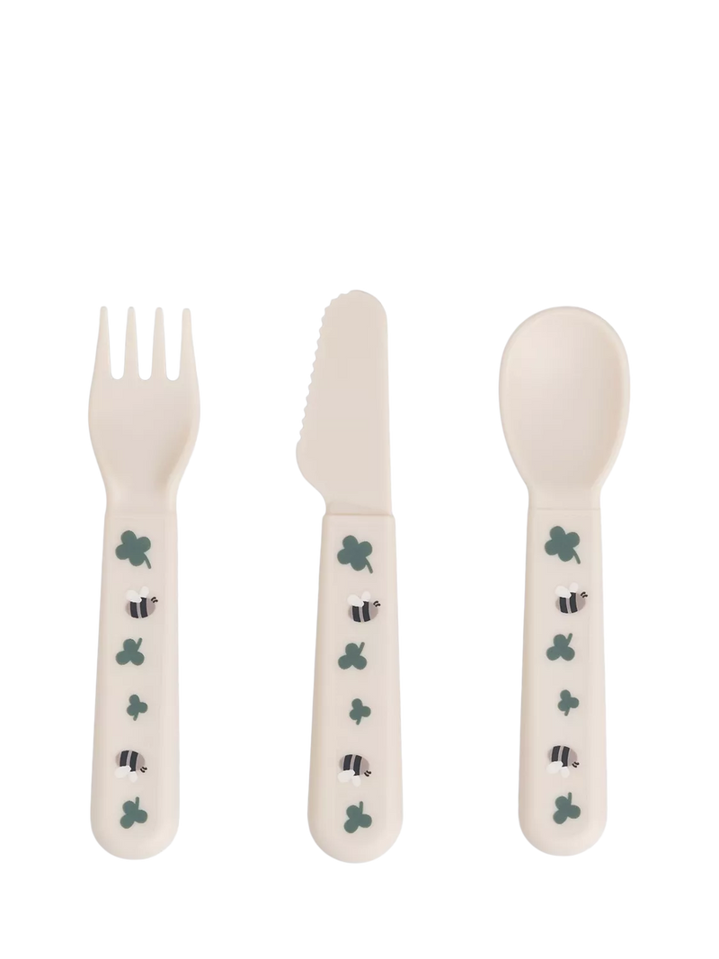 Done by Deer Tiny Farm cutlery set 3 piece - British product