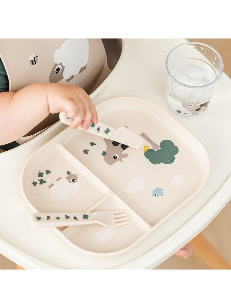 Done by Deer Tiny Farm cutlery set 3 piece - British product