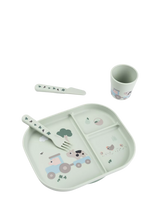 John Lewis Done by Deer Tiny Farm Foodie Kids Dinner Set- Buy online at McGrocer