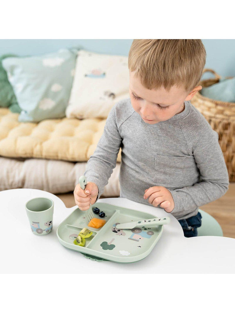Done by Deer Tiny Farm Foodie dinner set - British product