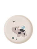 Done by Deer Tiny Farm toddler feeding plate - British product