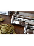 Marcato Atlas Plus pasta machine multi-pasta gift set silver - British product