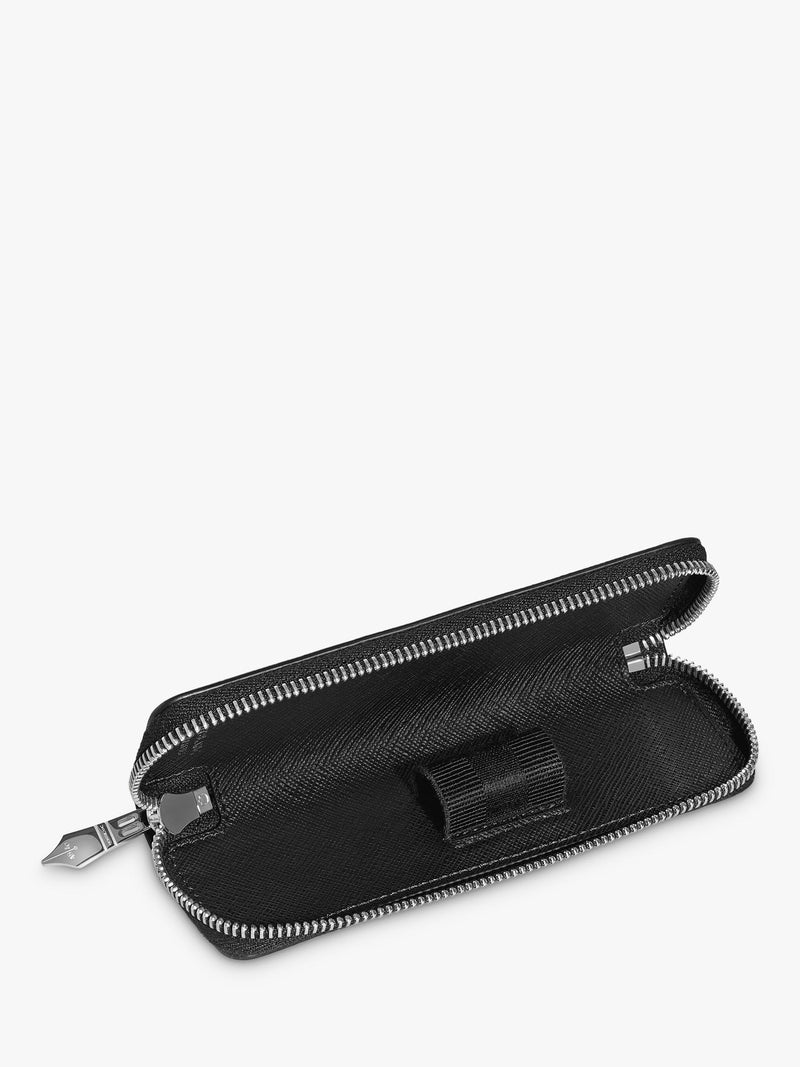 Montblanc Sartorial leather pen case black, UK version
