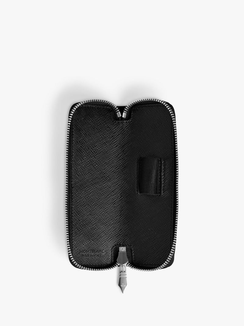 Montblanc Sartorial leather pen case black, UK version