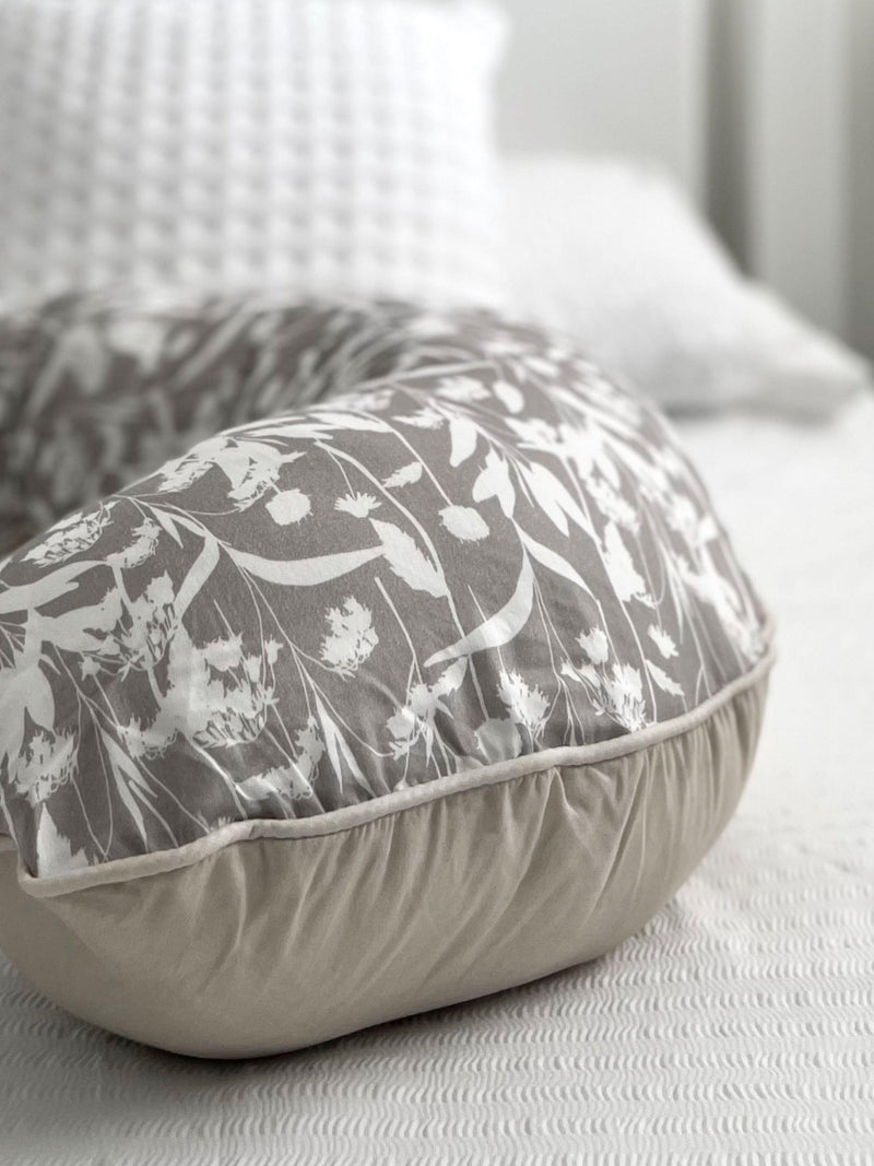 BellaMoon Mini-Moon nursing pillow in Foraged Herbs (British brand)