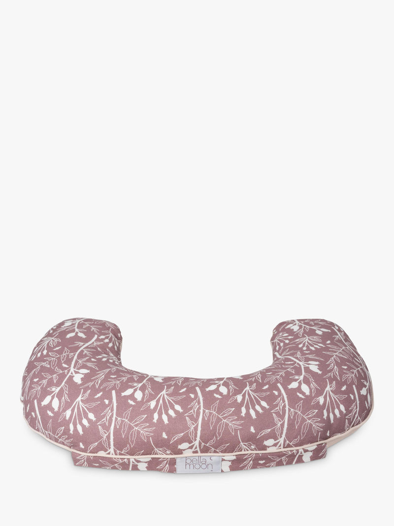 BellaMoon Mini-Moon nursing pillow in rosehip, imported from the UK