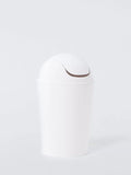 John Lewis Soft Touch swing top bin 5.5L white - British product