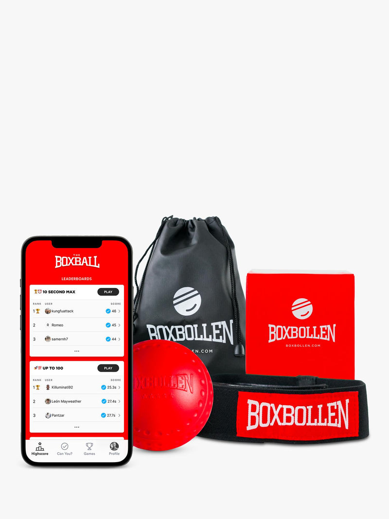 Boxbollen smart boxing ball red, imported from the UK