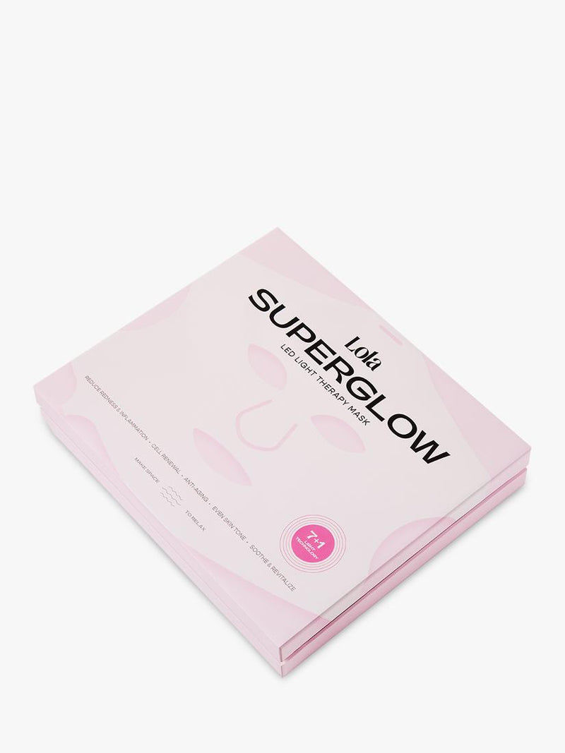 Lola SuperGlow LED face mask pink - British product
