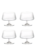 Anton Studio Designs Empire glass trifle bowls set of 4 (British brand)