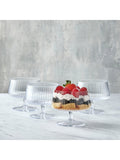 Anton Studio Designs Empire glass trifle bowls set of 4 (British brand)