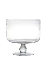 John Lewis Artland Simplicity Glass Trifle Bowl Clear 19.5cm- Buy online at McGrocer
