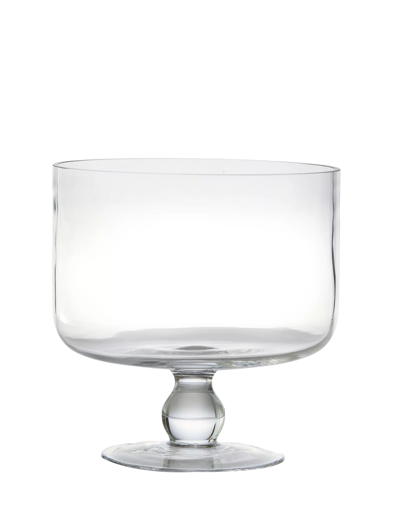 Artland glass trifle bowl 19.5cm clear (British brand)