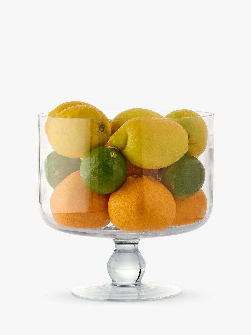 Artland glass trifle bowl 19.5cm clear (British brand)
