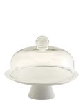 BIA cake stand with glass dome 30.5cm, imported from the UK