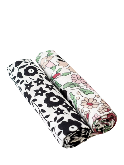John Lewis Etta Loves Liberty Prints Baby Muslin Squares (Pack of 2)- Buy online at McGrocer